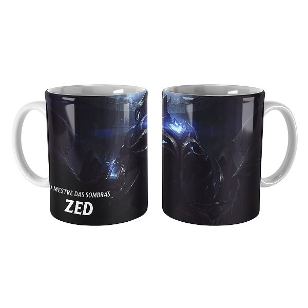 Caneca Zed Mundial 2016 League of Legends Lol