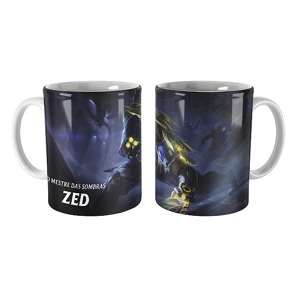 Caneca Zed PsyOps League of Legends Lol