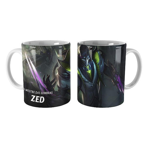 Caneca Zed Galante League of Legends Lol