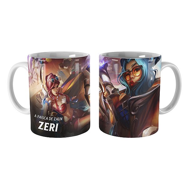 Caneca Zeri Canção do Oceano League of Legends Lol