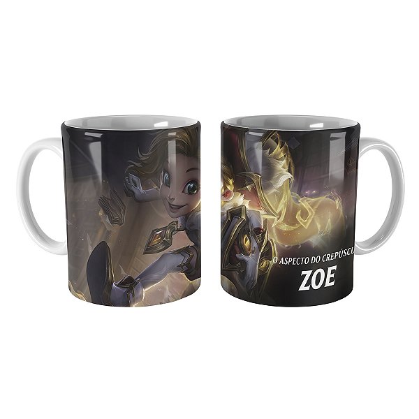 Caneca Zoe Arcanista de Prestígio League of Legends Lol