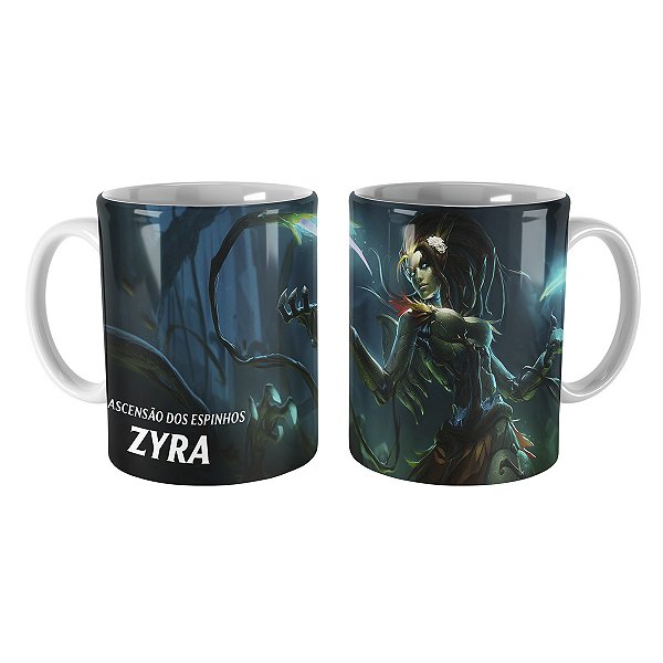 Caneca Zyra Assombrada League of Legends Lol