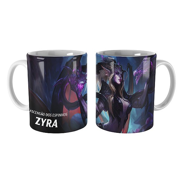 Caneca Zyra Dracomante League of Legends Lol