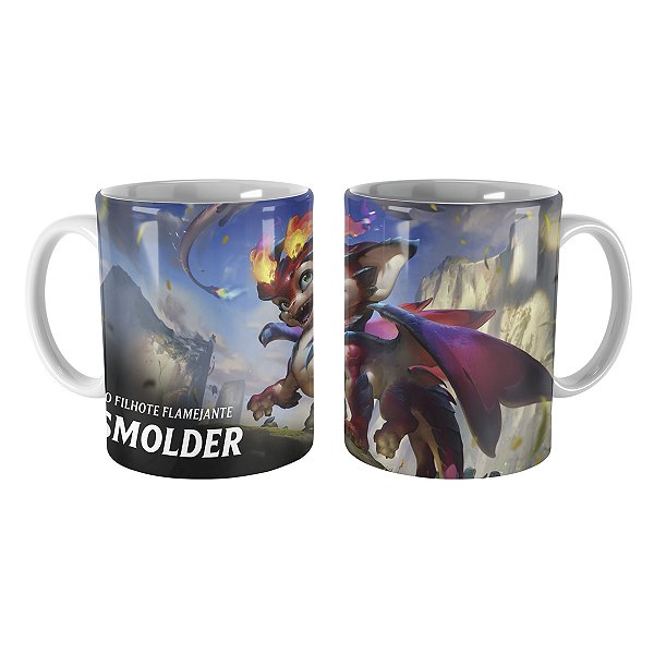 Caneca Smolder League of Legends Lol