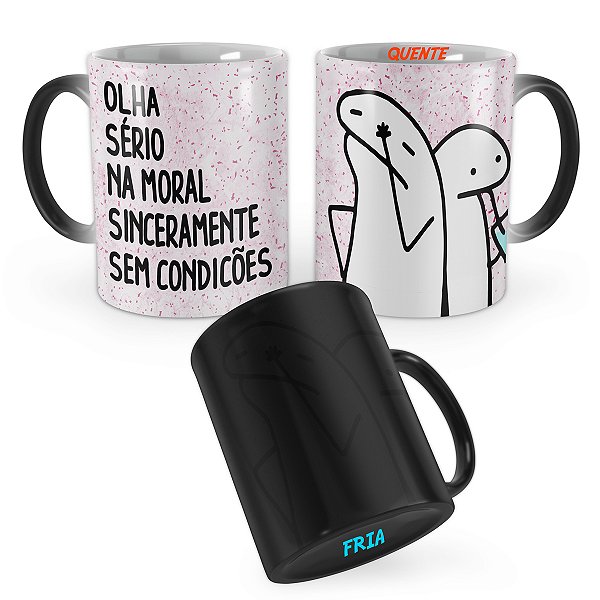 Caneca Mágica Flork Na Moral Sem Condições