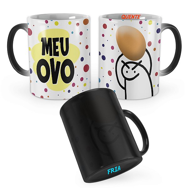 Caneca Mágica Flork Meu Ovo