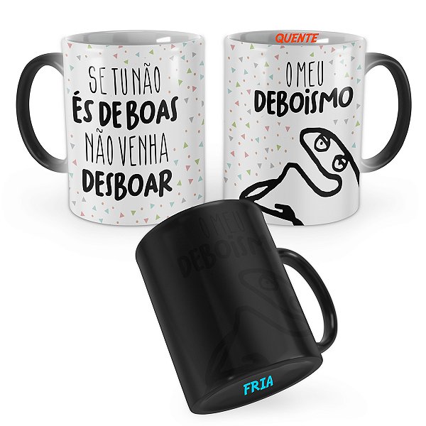 Caneca Mágica Flork Desboar Meu Deboismo