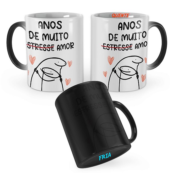 Caneca Mágica Flork Anos de Muito Amor