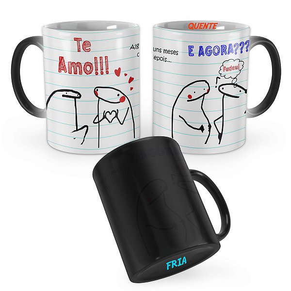 Caneca Mágica Flork Te Amo Grávida