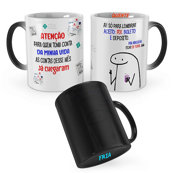 Caneca Mágica Flork Contas do Mês
