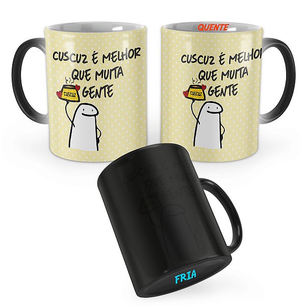 Caneca Mágica Flork Cuscuz é melhor que muita gente