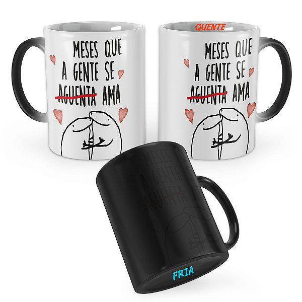 Caneca Mágica Flork Meses que a gente se Ama