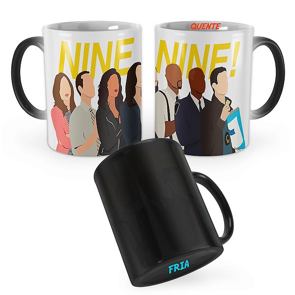 Caneca Mágica Brooklin 99 Personagens Cartoon