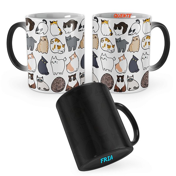 Caneca Mágica Gatinhos Pet Gato