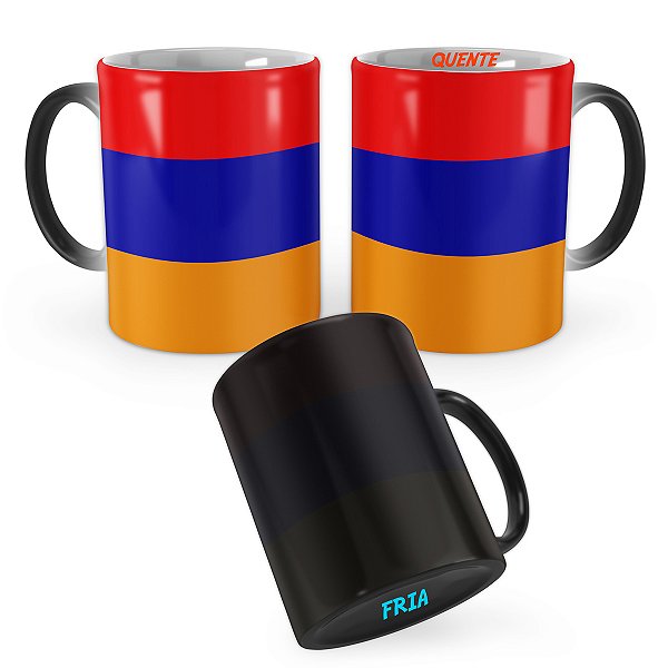 Caneca Mágica Bandeira Armênia País