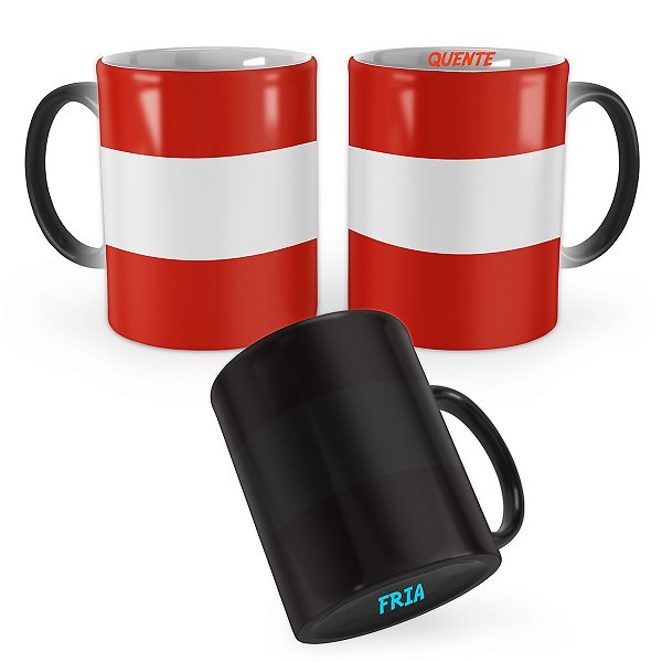 Caneca Mágica Bandeira Áustria País