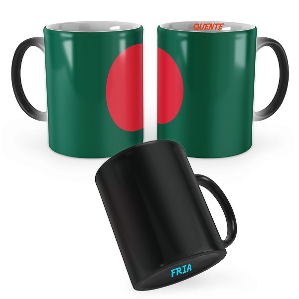 Caneca Mágica Bandeira Bangladesh País