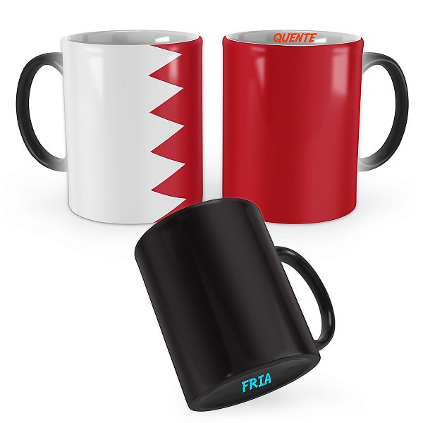 Caneca Mágica Bandeira Barém País