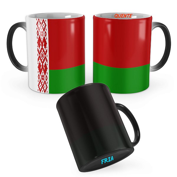 Caneca Mágica Bandeira Bielorrússia País