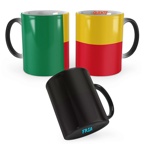 Caneca Mágica Bandeira Benin País