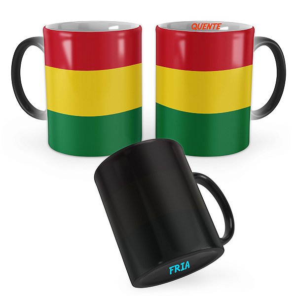 Caneca Mágica Bandeira Bolívia País