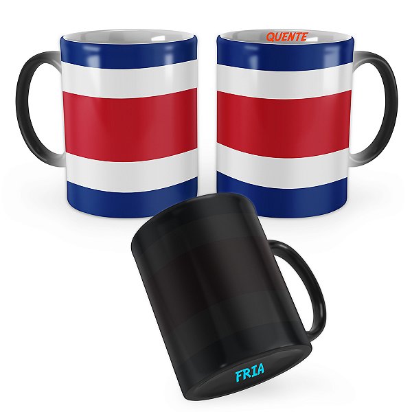 Caneca Mágica Bandeira Costa Rica País