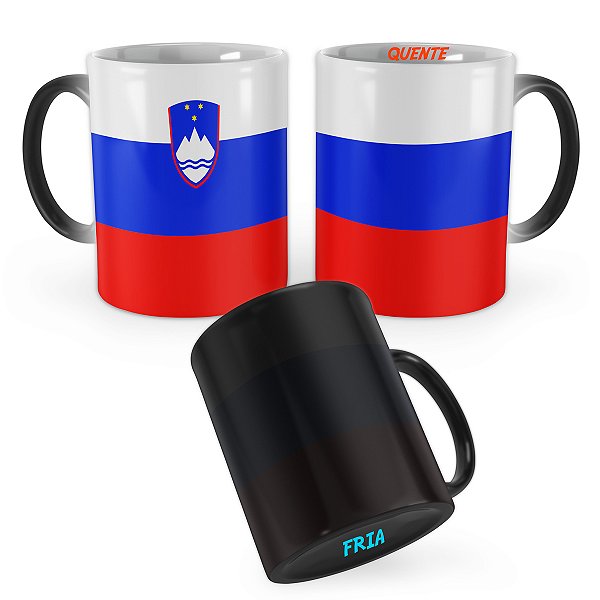 Caneca Mágica Bandeira Eslovênia País
