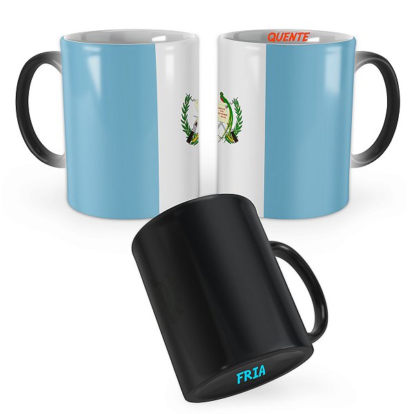 Caneca Mágica Bandeira Guatemala País