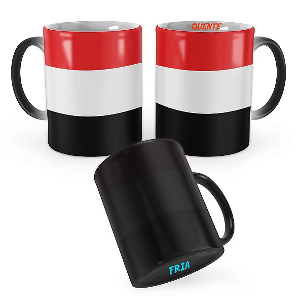 Caneca Mágica Bandeira Iêmen País