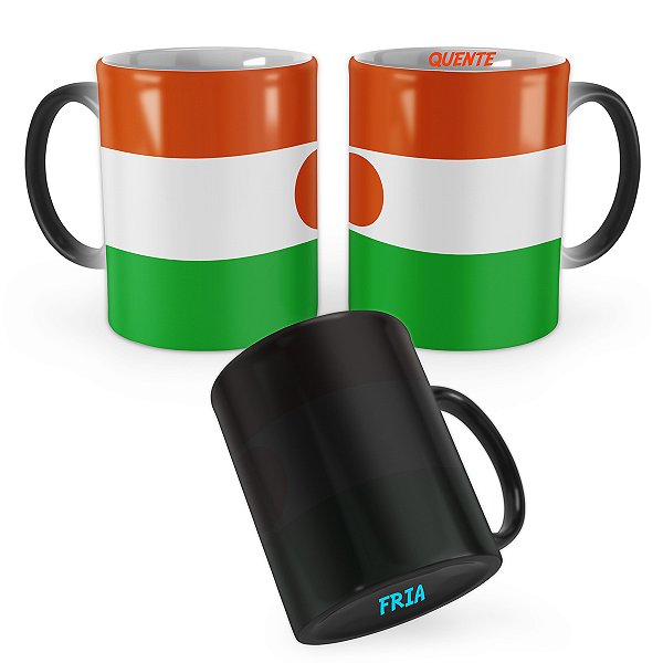 Caneca Mágica Bandeira Níger País