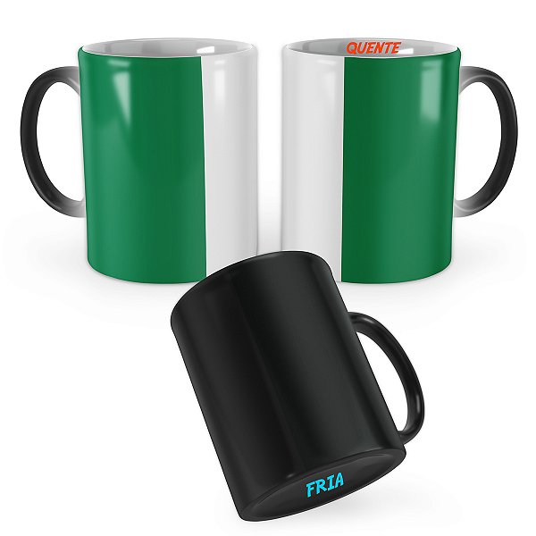 Caneca Mágica Bandeira Nigéria País