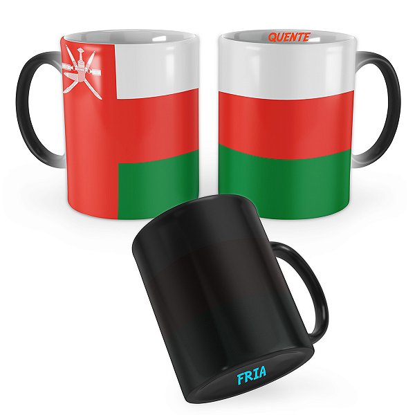 Caneca Mágica Bandeira Omã País