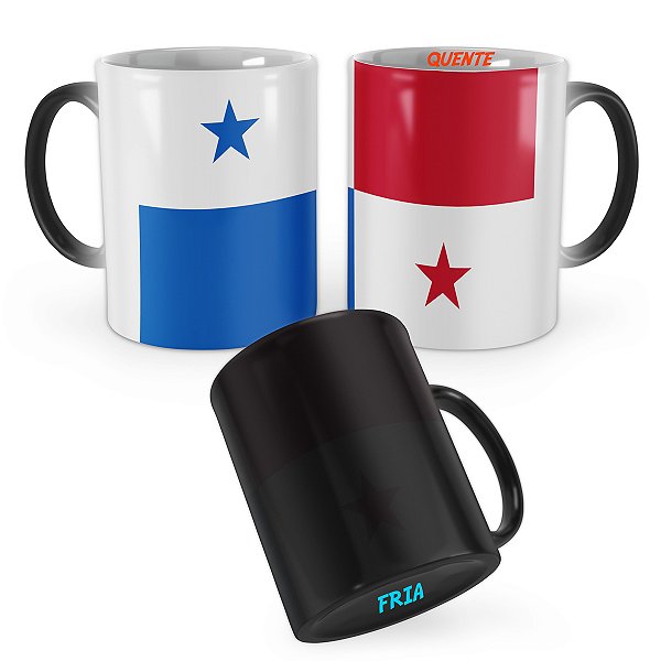 Caneca Mágica Bandeira Panamá País