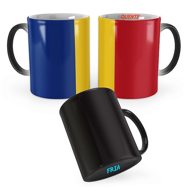Caneca Mágica Bandeira Romênia País