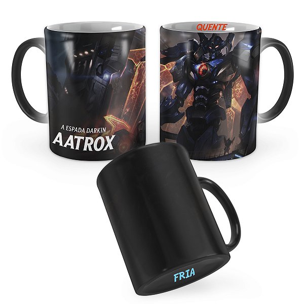 Caneca Mágica Mech Aatrox League of Legends Lol