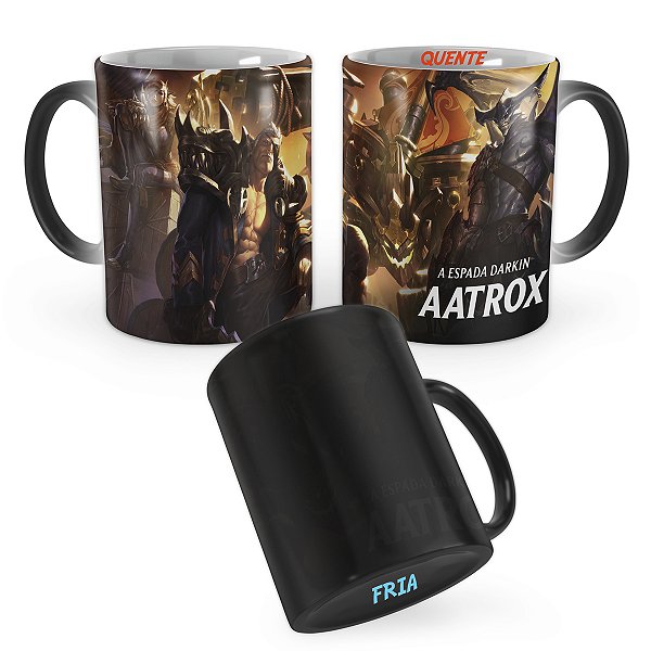 Caneca Mágica Aatrox Caçador dos Mares League of Legends Lol