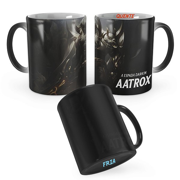 Caneca Mágica Aatrox Lua Sangrenta de Prestígio League of Legends