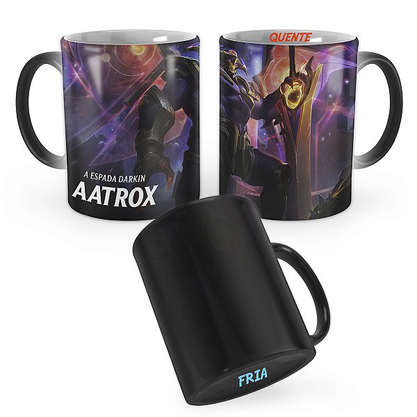 Caneca Mágica Aatrox Odisseia League of Legends Lol