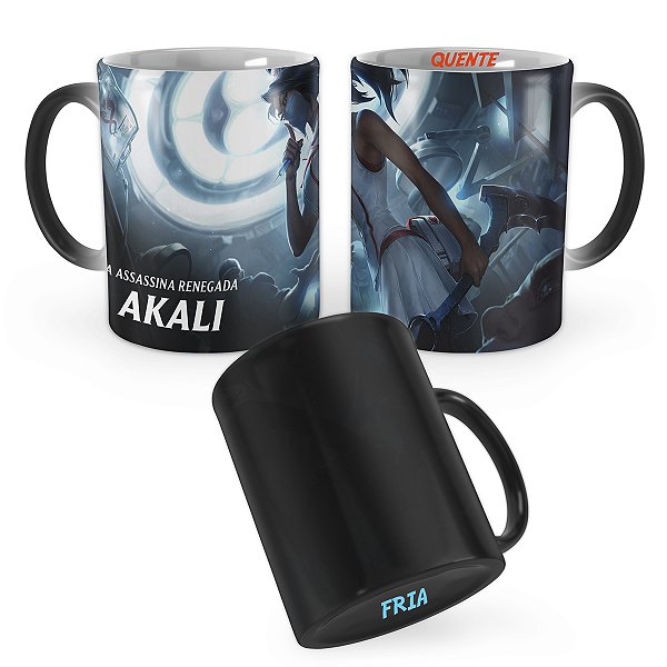 Caneca Mágica Akali Enfermeira League of Legends Lol