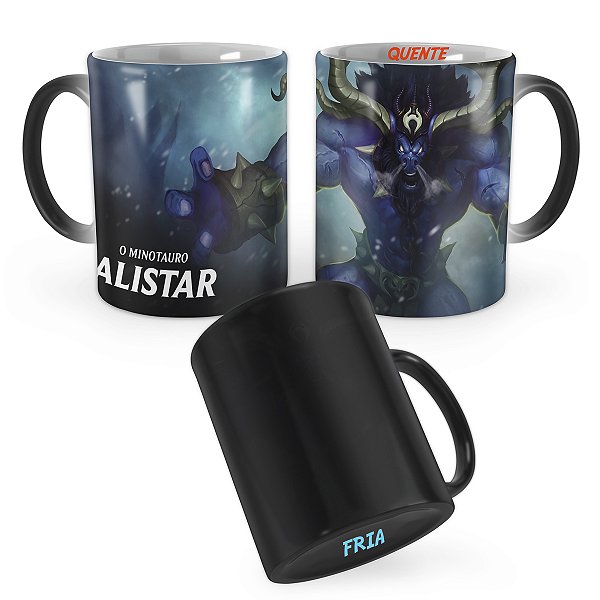 Caneca Mágica Alistar Indomável League of Legends Lol