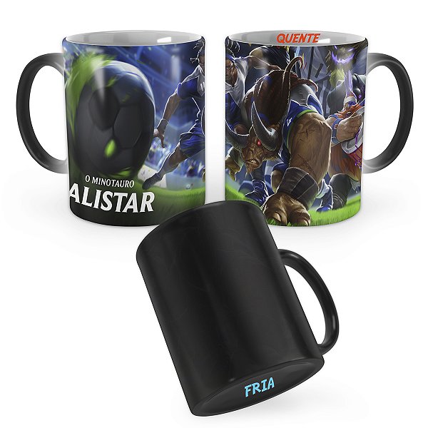 Caneca Mágica Alistar Zagueiro League of Legends Lol