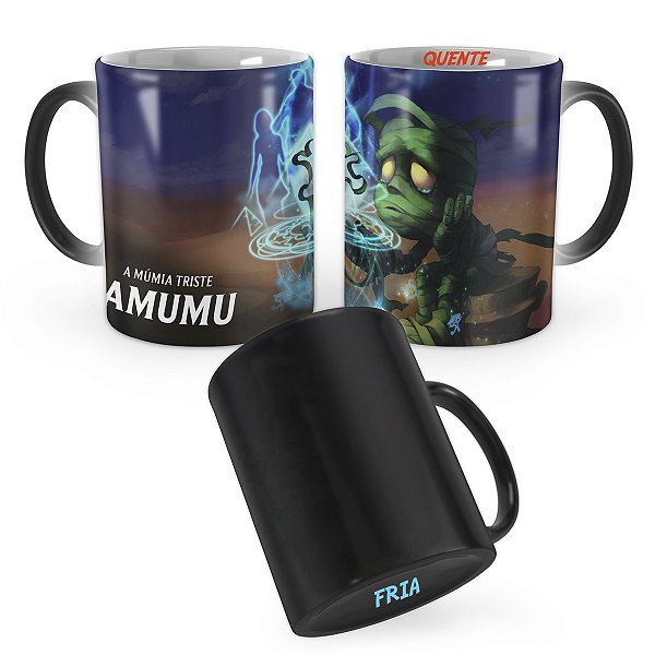Caneca Mágica Amumu League of Legends Lol