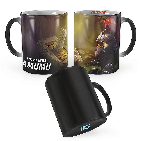 Caneca Mágica Amumu O Minicavaleiro League of Legends Lol