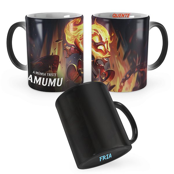 Caneca Mágica Amumu Infernal League of Legends Lol