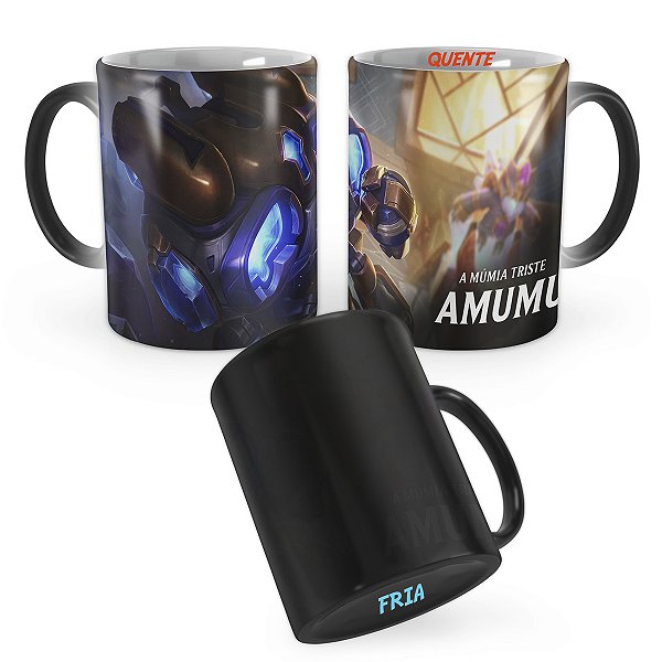 Caneca Mágica Amumu Hextec League of Legends Lol