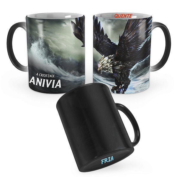 Caneca Mágica Anivia de Rapina League of Legends Lol