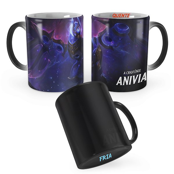 Caneca Mágica Anivia Asas Cósmicas League of Legends Lol