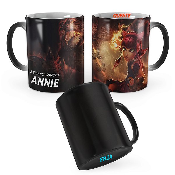 Caneca Mágica Annie League of Legends Lol