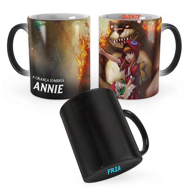 Caneca Mágica Annie Chapeuzinho League of Legends Lol