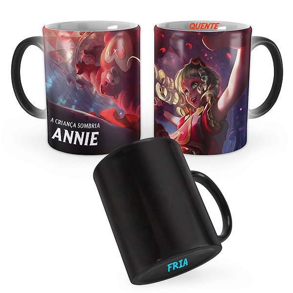 Caneca Mágica Annie Queridinha League of Legends Lol